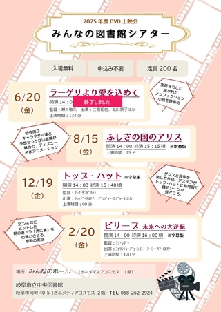 みんなの図書館シアター「ふしぎの国のアリス」